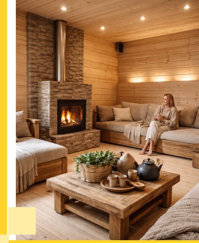 Проект бани с комнатой отдыха в Электростали от 35455 р. | ЭриданЭлк