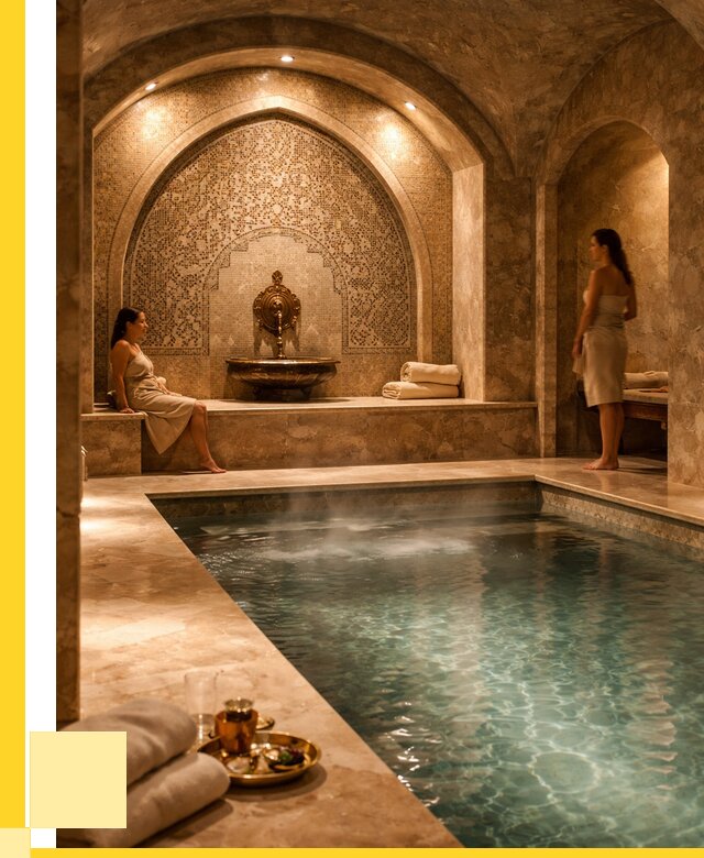 Хамам с бассейном под ключ в Электростали от 861050 р. | ЭриданЭлк